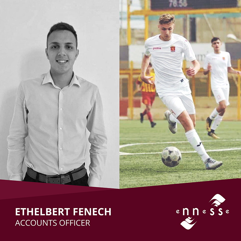 Meet Ethelbert Fenech, an Accounts Officer forming part of our team at #Ennesse.